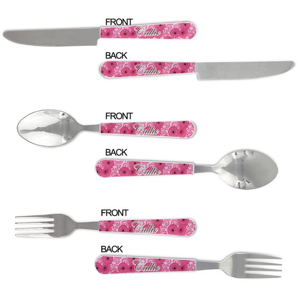 Gerbera Daisy Cutlery Set - APPROVAL
