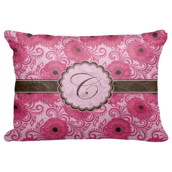 Custom Gerbera Daisy Decorative Baby Pillowcase - 16"x12" (Personalized)