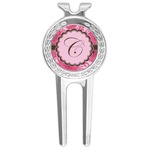 Gerbera Daisy Golf Divot Tool & Ball Marker (Personalized)