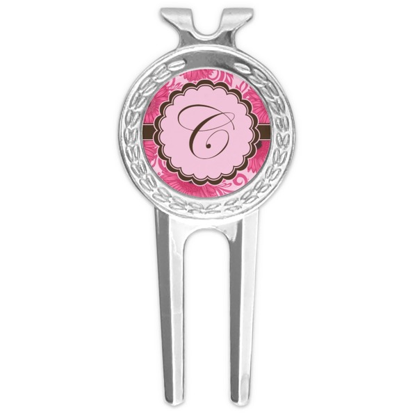 Custom Gerbera Daisy Golf Divot Tool & Ball Marker (Personalized)