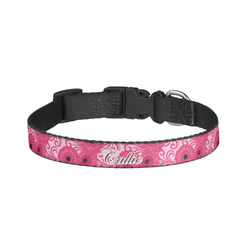 Gerbera Daisy Dog Collar - Large (Personalized)