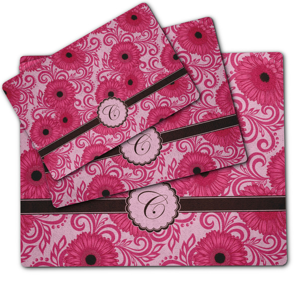Gerbera Daisy Dog Food Mat - MAIN (sm, med, lrg)