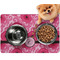 Gerbera Daisy Dog Food Mat - Small LIFESTYLE