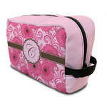 Gerbera Daisy Toiletry Bag / Dopp Kit (Personalized)