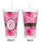 Gerbera Daisy Double Wall Tumbler with Straw - Approval