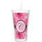 Gerbera Daisy Double Wall Tumbler with Straw (Personalized)