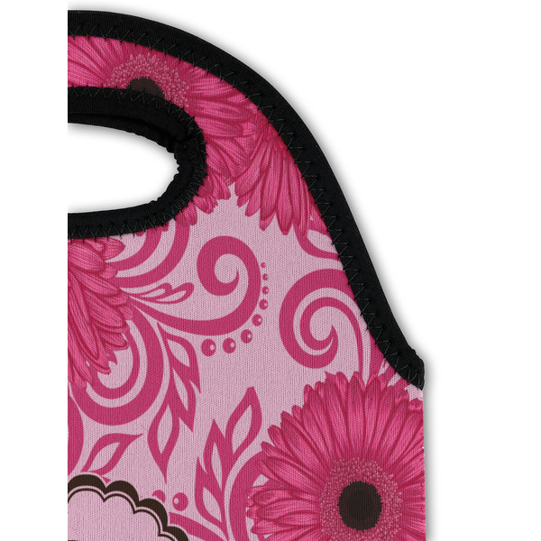 Gerbera Daisy Double Wine Tote - Detail 1 (new)