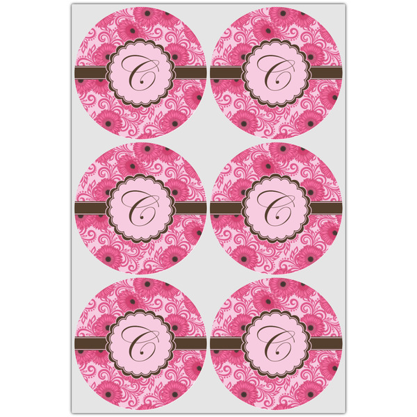 Gerbera Daisy Drink Topper - Large - Set of 6