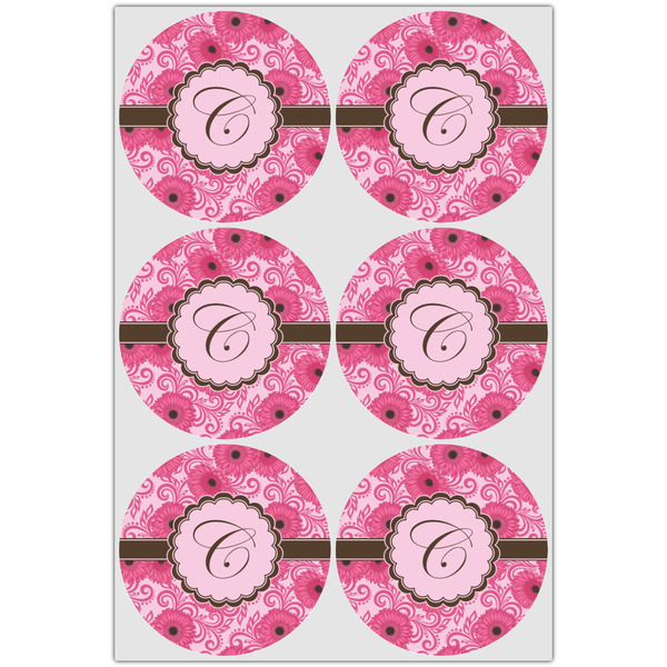 Gerbera Daisy Drink Topper - XLarge - Set of 6