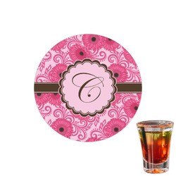 Gerbera Daisy Printed Drink Topper - 1.5" (Personalized)