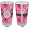 Gerbera Daisy Pint Glass - Full Color - Front & Back Views