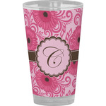 Gerbera Daisy Pint Glass - Full Color (Personalized)