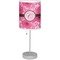 Gerbera Daisy Drum Lampshade with base included