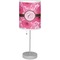 Gerbera Daisy Lamp with Drum Shade (Personalized)