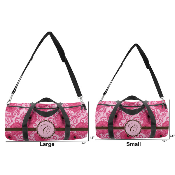 Gerbera Daisy Duffle Bag Small and Large