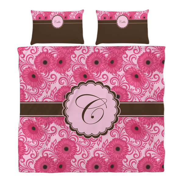 Gerbera Daisy Duvet Cover Set - King - Alt Approval