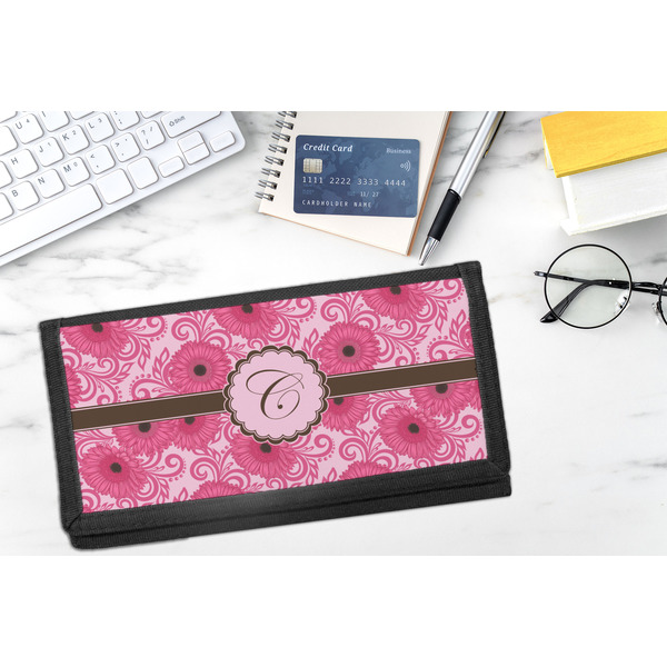 Gerbera Daisy DyeTrans Checkbook Cover - LIFESTYLE