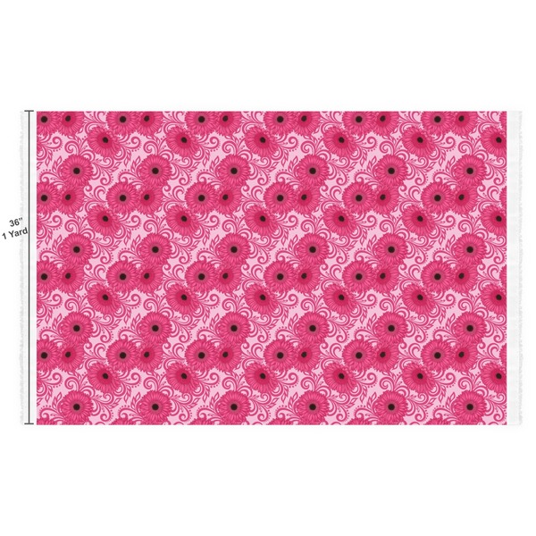 Gerbera Daisy Fabric Full Yard