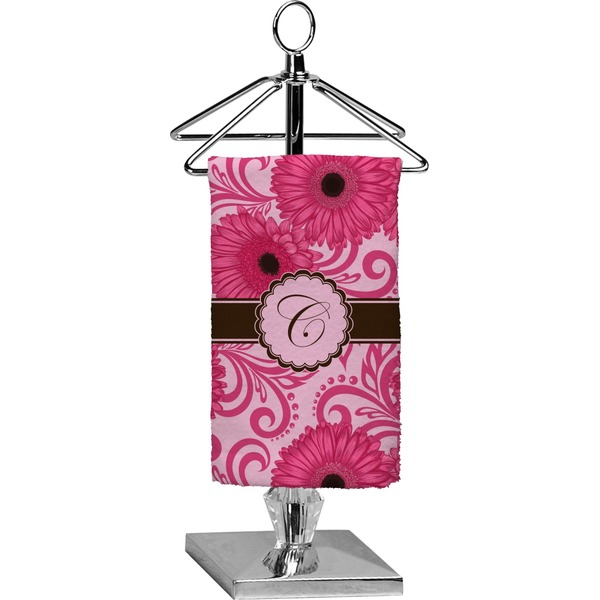 Custom Gerbera Daisy Finger Tip Towel - Full Print (Personalized)