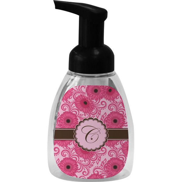 Custom Gerbera Daisy Foam Soap Bottle (Personalized)