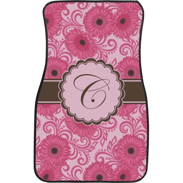 Gerbera Daisy Custom Car Floor Mats (Front Seat)