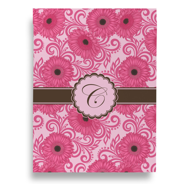 Gerbera Daisy Garden Flags - Large - Double Sided - FRONT