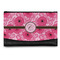 Gerbera Daisy Genuine Leather Womens Wallet - Front/Main