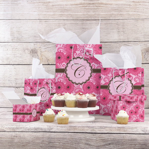 Gerbera Daisy Gift Bags - In Context