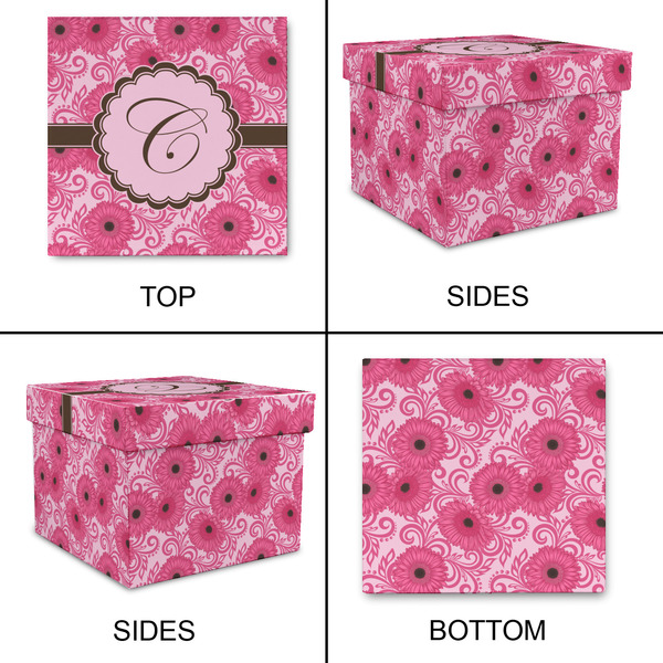 Gerbera Daisy Gift Boxes with Lid - Canvas Wrapped - XX-Large - Approval