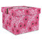 Gerbera Daisy Gift Box with Lid - Canvas Wrapped - XX-Large (Personalized)