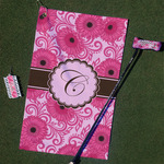 Gerbera Daisy Golf Towel Gift Set (Personalized)