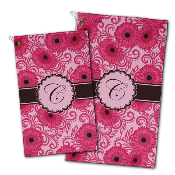 Gerbera Daisy Golf Towel - PARENT (small and large)