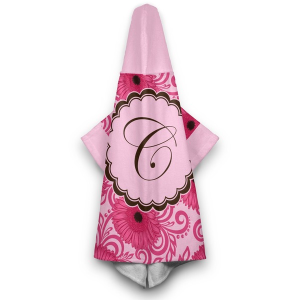 Gerbera Daisy Hooded Towel - Hanging