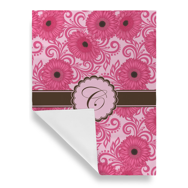 Gerbera Daisy House Flags - Single Sided - FRONT FOLDED