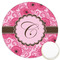 Gerbera Daisy Printed Cookie Topper - 3.25" (Personalized)