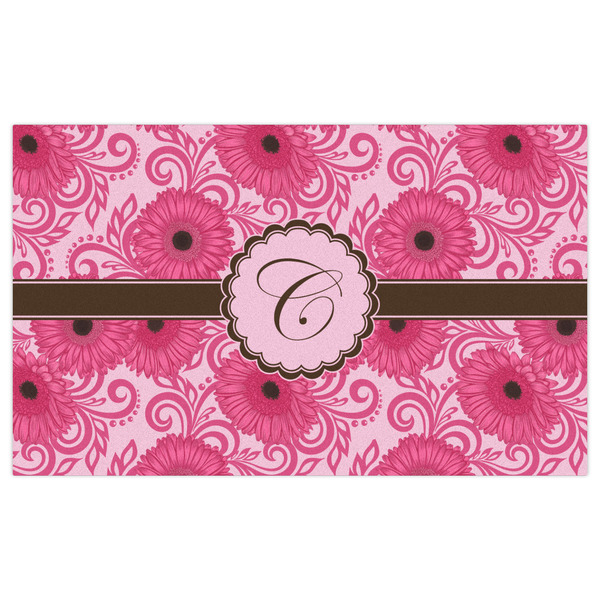 Gerbera Daisy Indoor / Outdoor Rug - 3'x5' - Front Flat