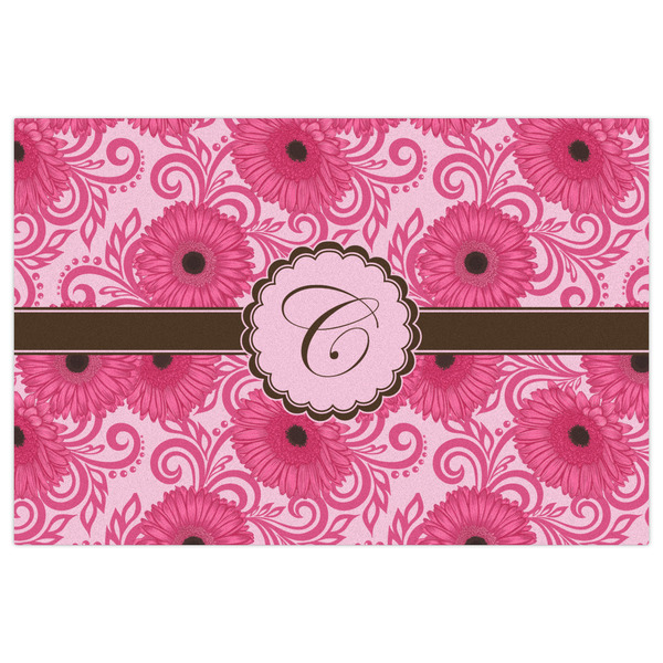 Gerbera Daisy Indoor / Outdoor Rug - 4'x6' - Front Flat