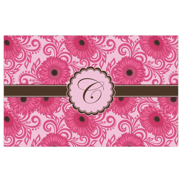 Gerbera Daisy Indoor / Outdoor Rug - 5'x8' - Front Flat