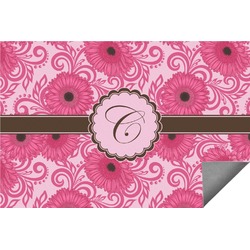 Gerbera Daisy Indoor / Outdoor Rug (Personalized)