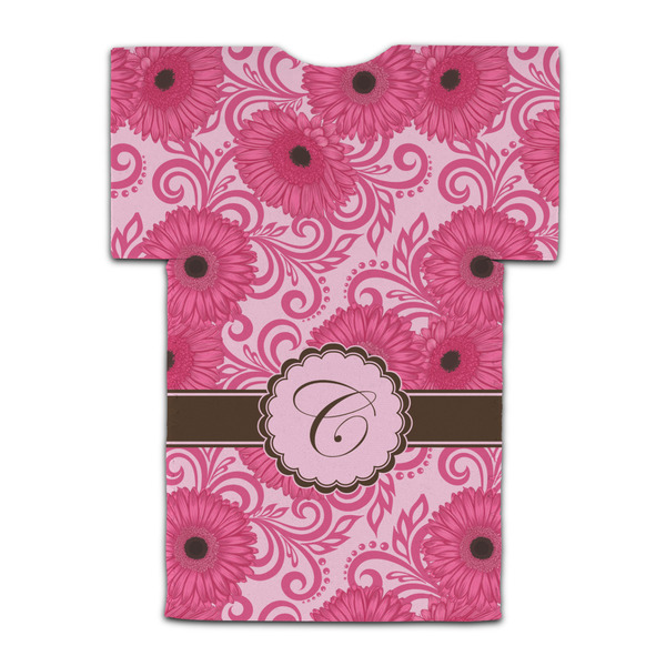 Gerbera Daisy Jersey Bottle Cooler - BACK (flat)