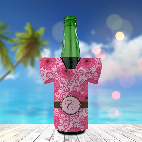 Gerbera Daisy Jersey Bottle Cooler - LIFESTYLE