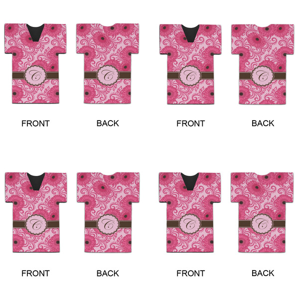 Gerbera Daisy Jersey Bottle Cooler - Set of 4 - APPROVAL