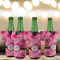 Gerbera Daisy Jersey Bottle Cooler - Set of 4 - LIFESTYLE