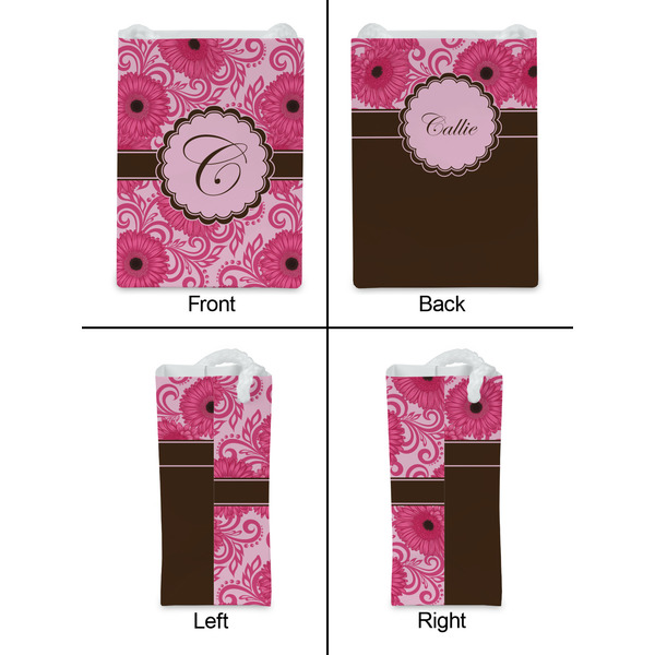 Gerbera Daisy Jewelry Gift Bag - Gloss - Approval