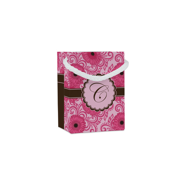 Custom Gerbera Daisy Jewelry Gift Bags - Gloss (Personalized)