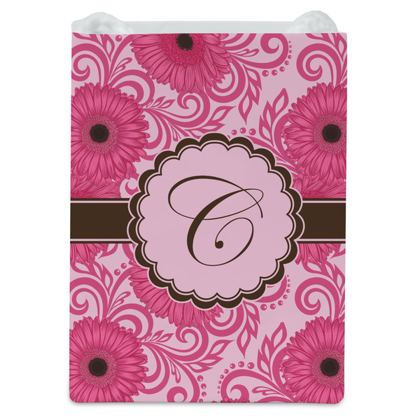 Gerbera Daisy Jewelry Gift Bag - Matte - Front