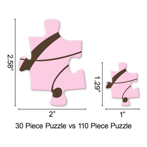 Gerbera Daisy Jigsaw Puzzle - Piece Comparison