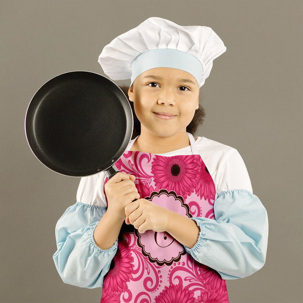 Gerbera Daisy Kid's Aprons - Medium - Lifestyle