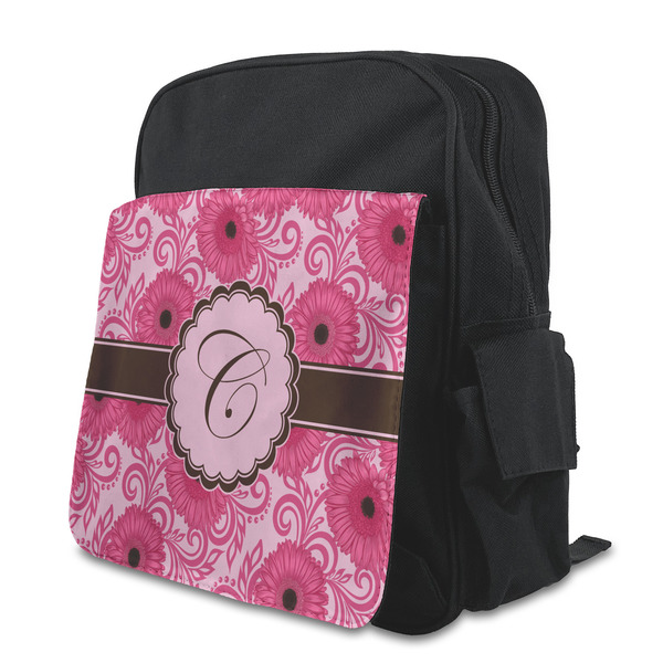 Custom Gerbera Daisy Preschool Backpack (Personalized)