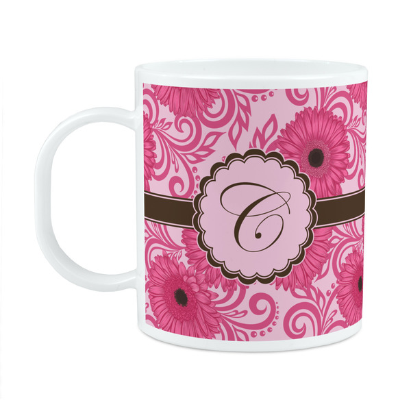 Custom Gerbera Daisy Plastic Kids Mug (Personalized)